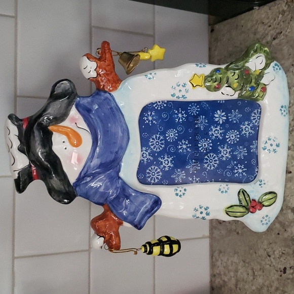 Snowman Christmas Frame - Picture 1 of 7